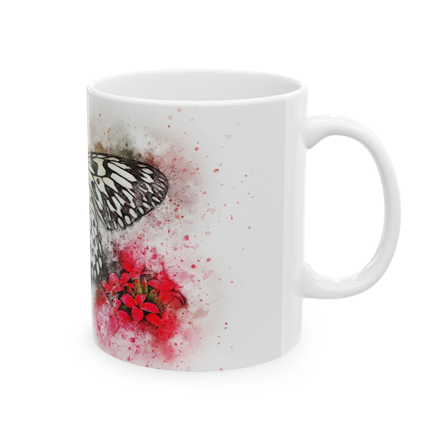 Ceramic Butterfly Mug