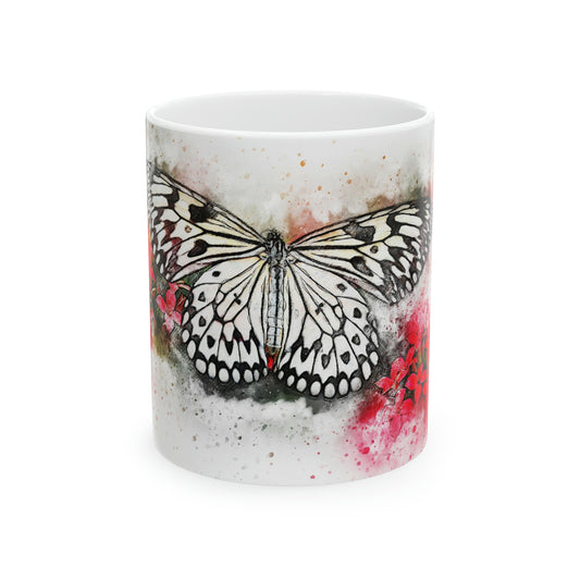 Ceramic Butterfly Mug