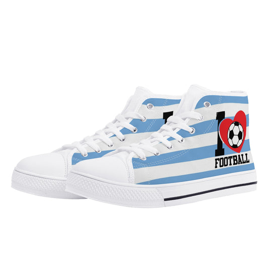 DEVIL High Top Canvas Shoes