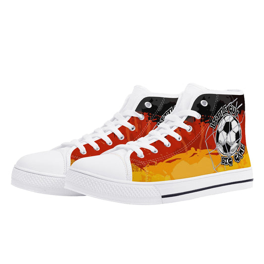 DEVIL High Top Canvas Shoes