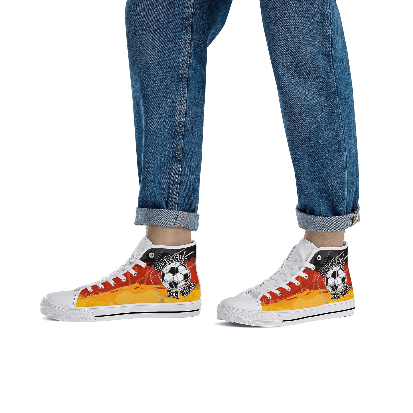 DEVIL High Top Canvas Shoes