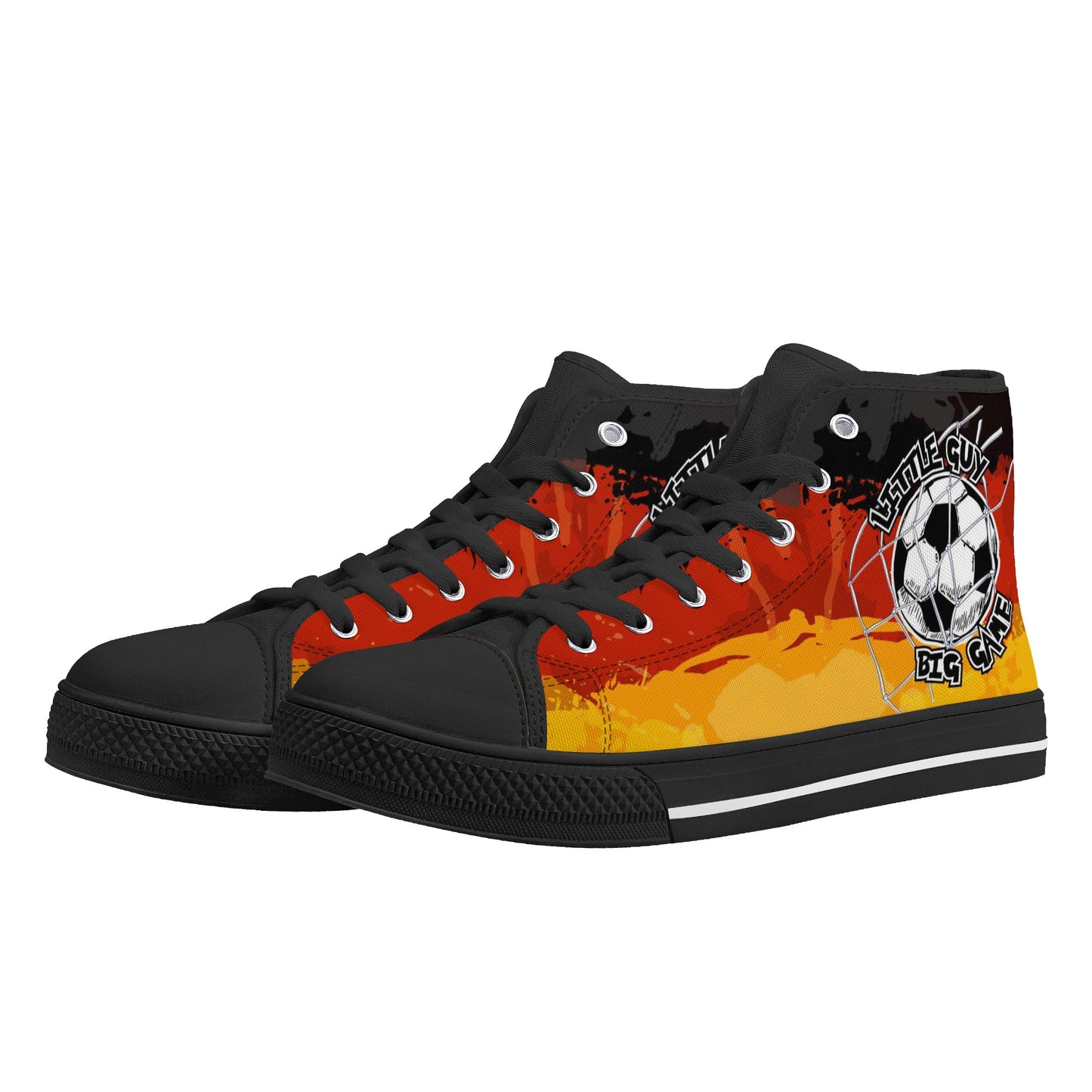 DEVIL High Top Canvas Shoes