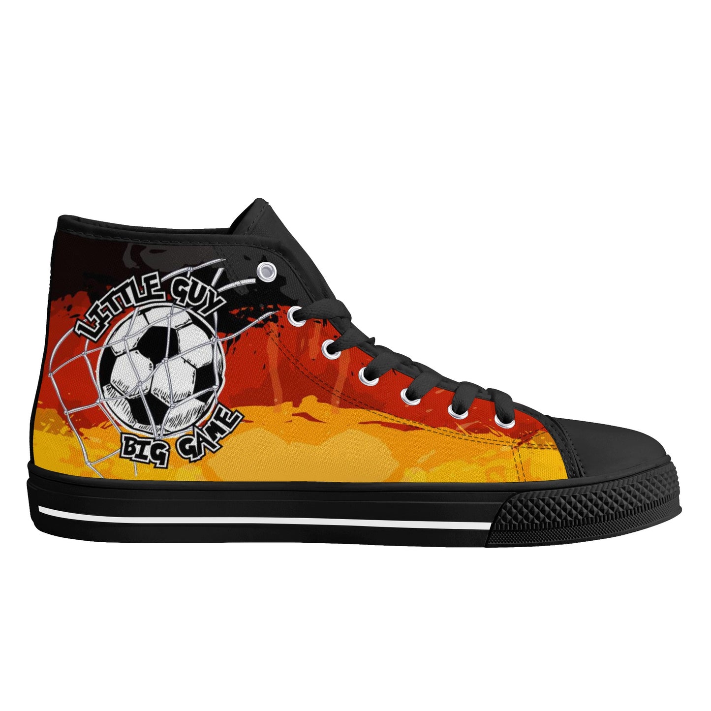 DEVIL High Top Canvas Shoes