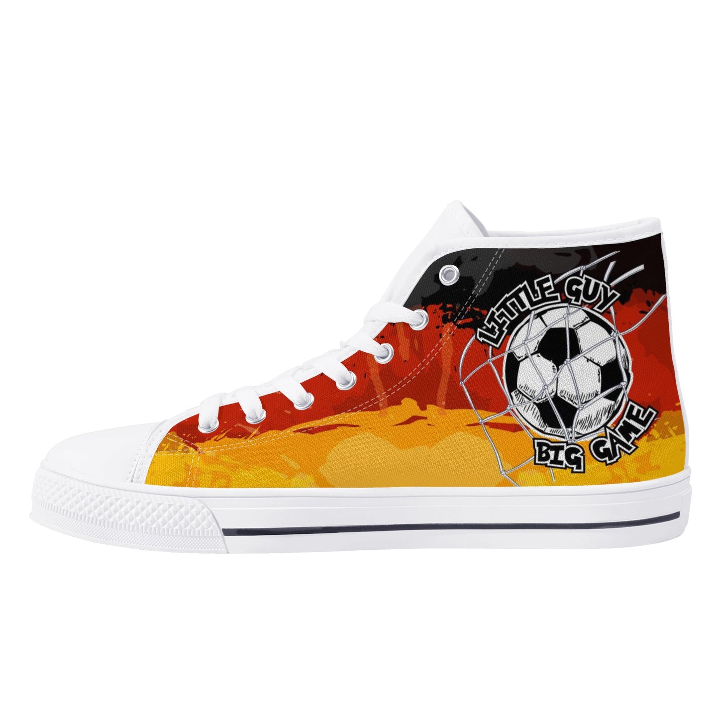 DEVIL High Top Canvas Shoes