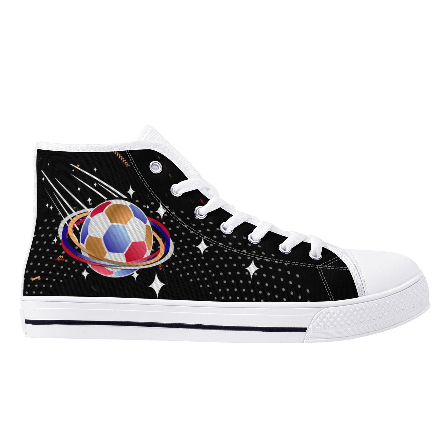 DEVIL High Top Canvas Shoes