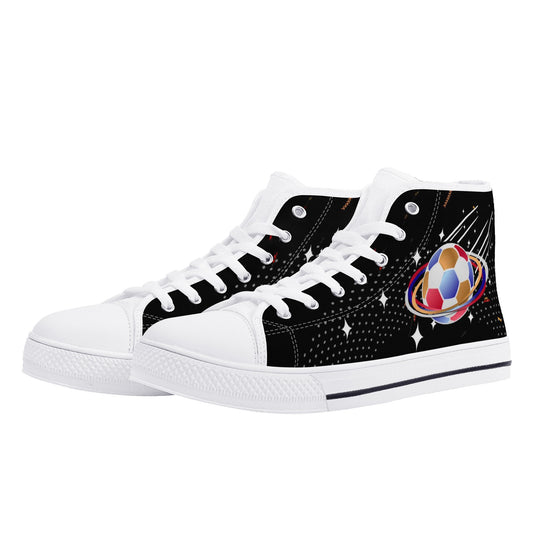 DEVIL High Top Canvas Shoes