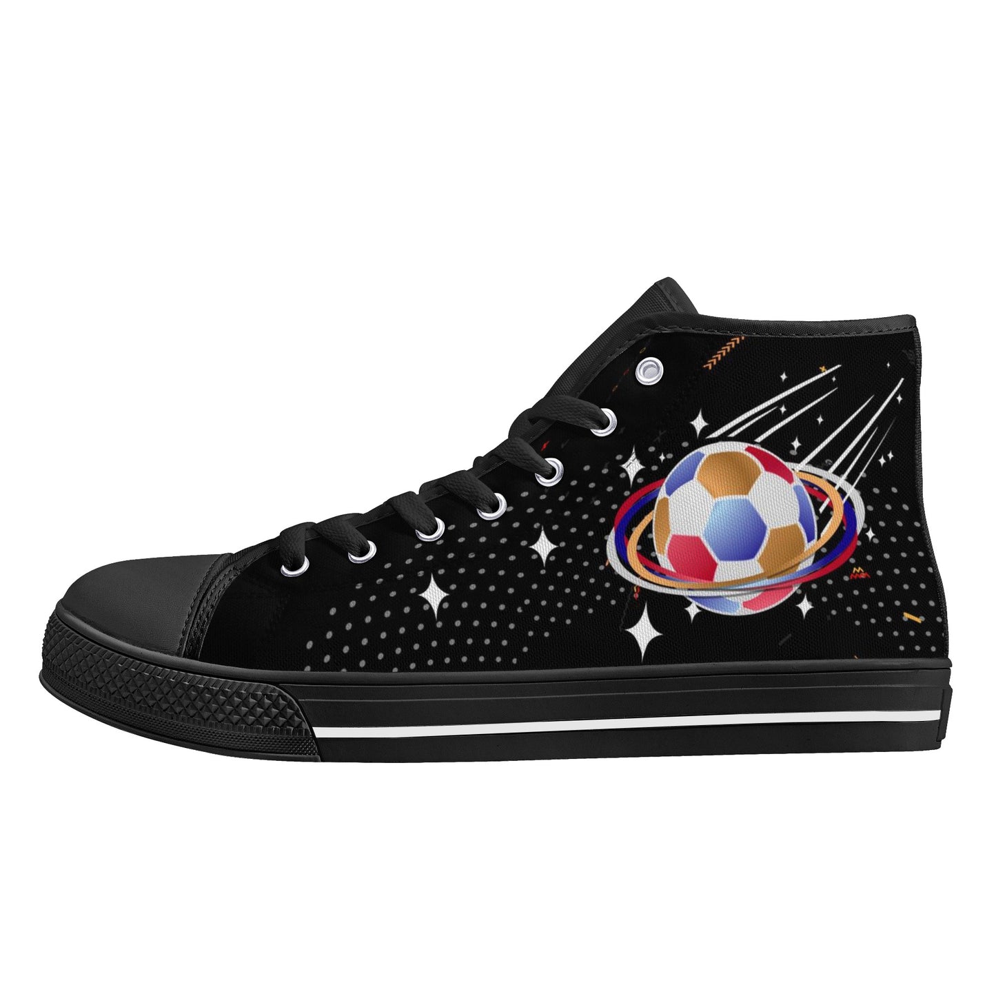 DEVIL High Top Canvas Shoes