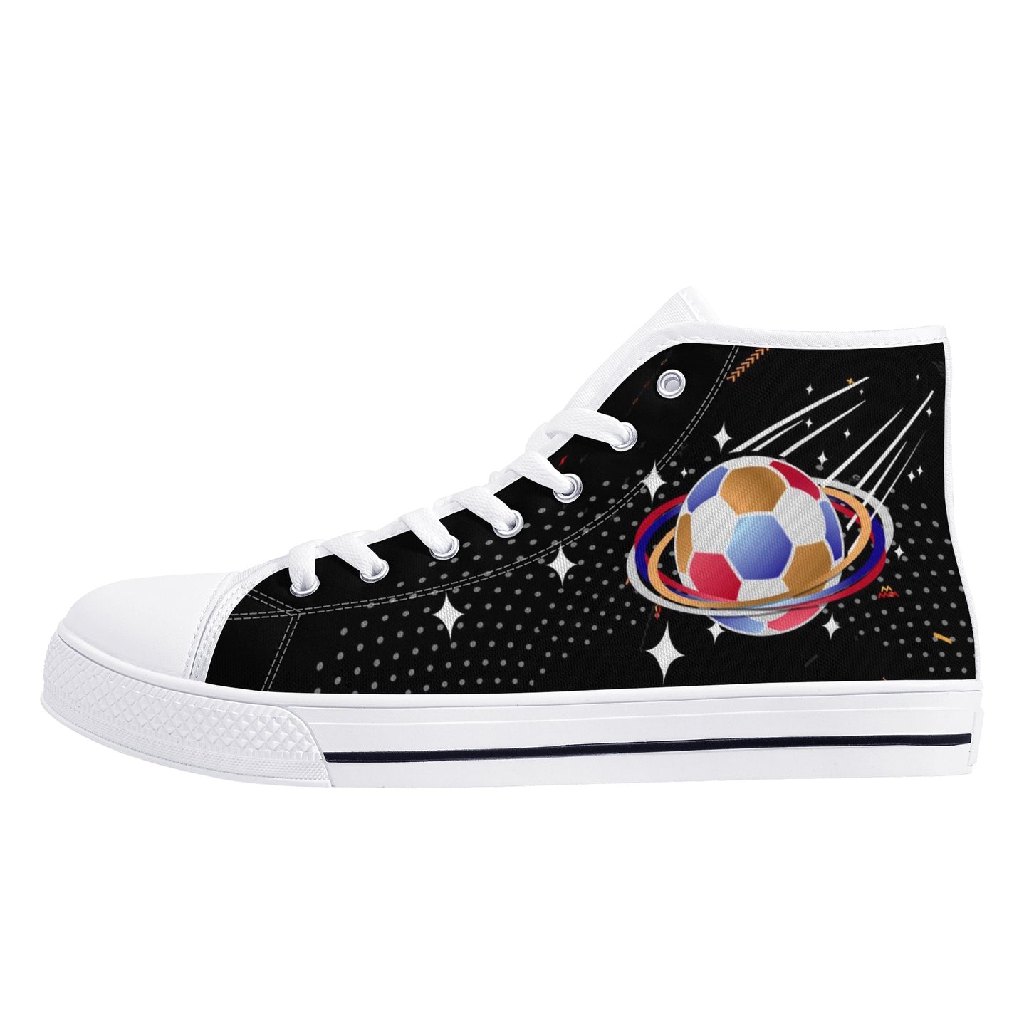 DEVIL High Top Canvas Shoes