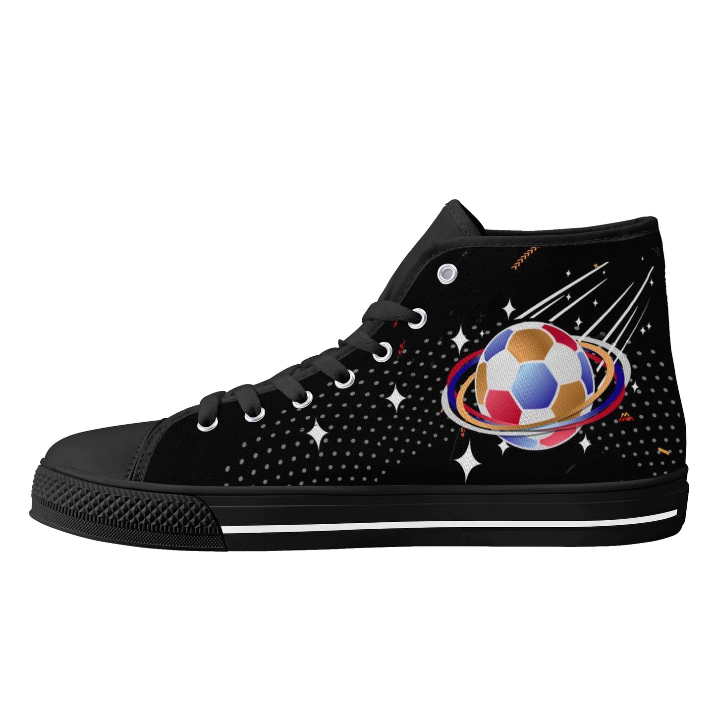 DEVIL High Top Canvas Shoes