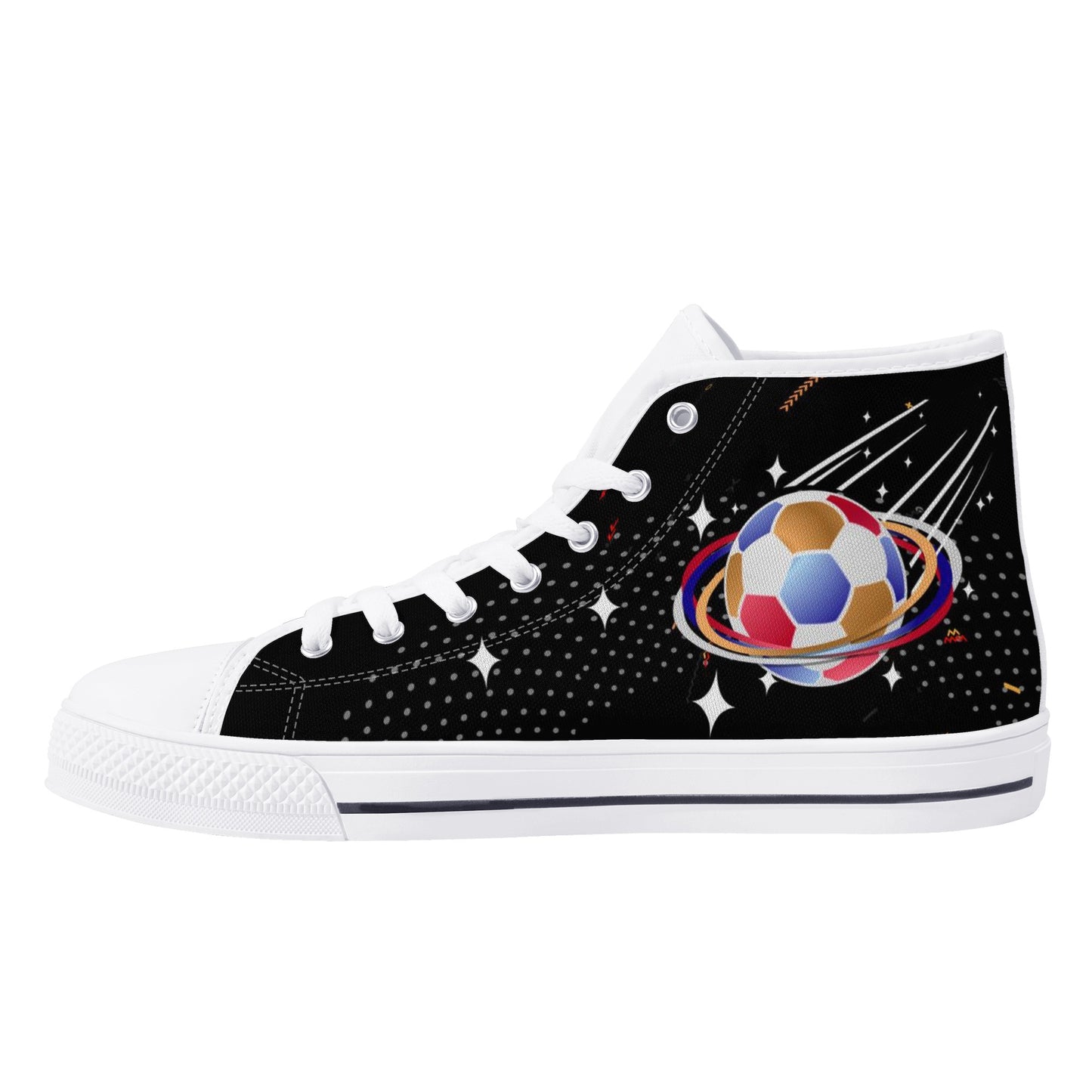 DEVIL High Top Canvas Shoes