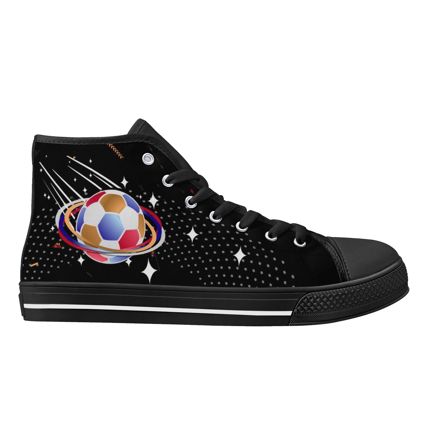 DEVIL High Top Canvas Shoes