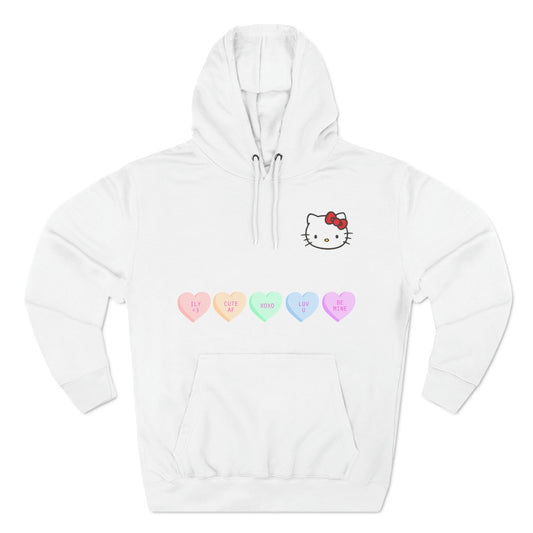 Three-Panel Fleece Hoodie