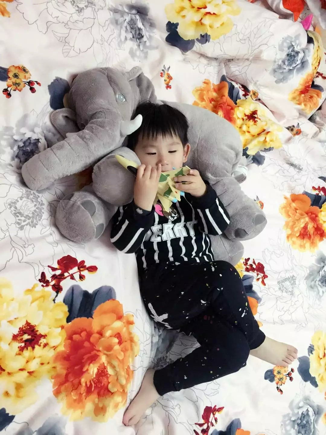 Soft Appease Elephant Plush Toys Baby Accompany Sleep Baby Sleep Kid Hold Pillow