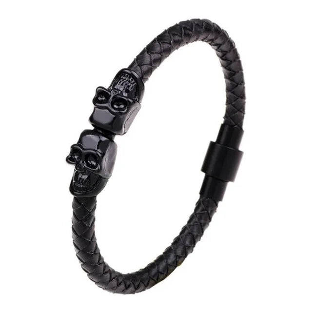 Classic Hand Woven Multi-Layered Leather Bracelet