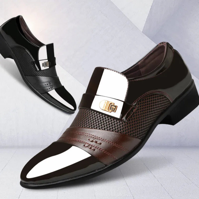 Italian Loafers Men Shoes