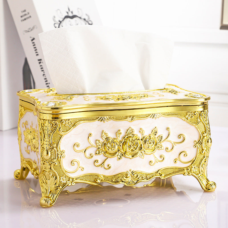 European-Style Luxury Tissue Box Universal Holder