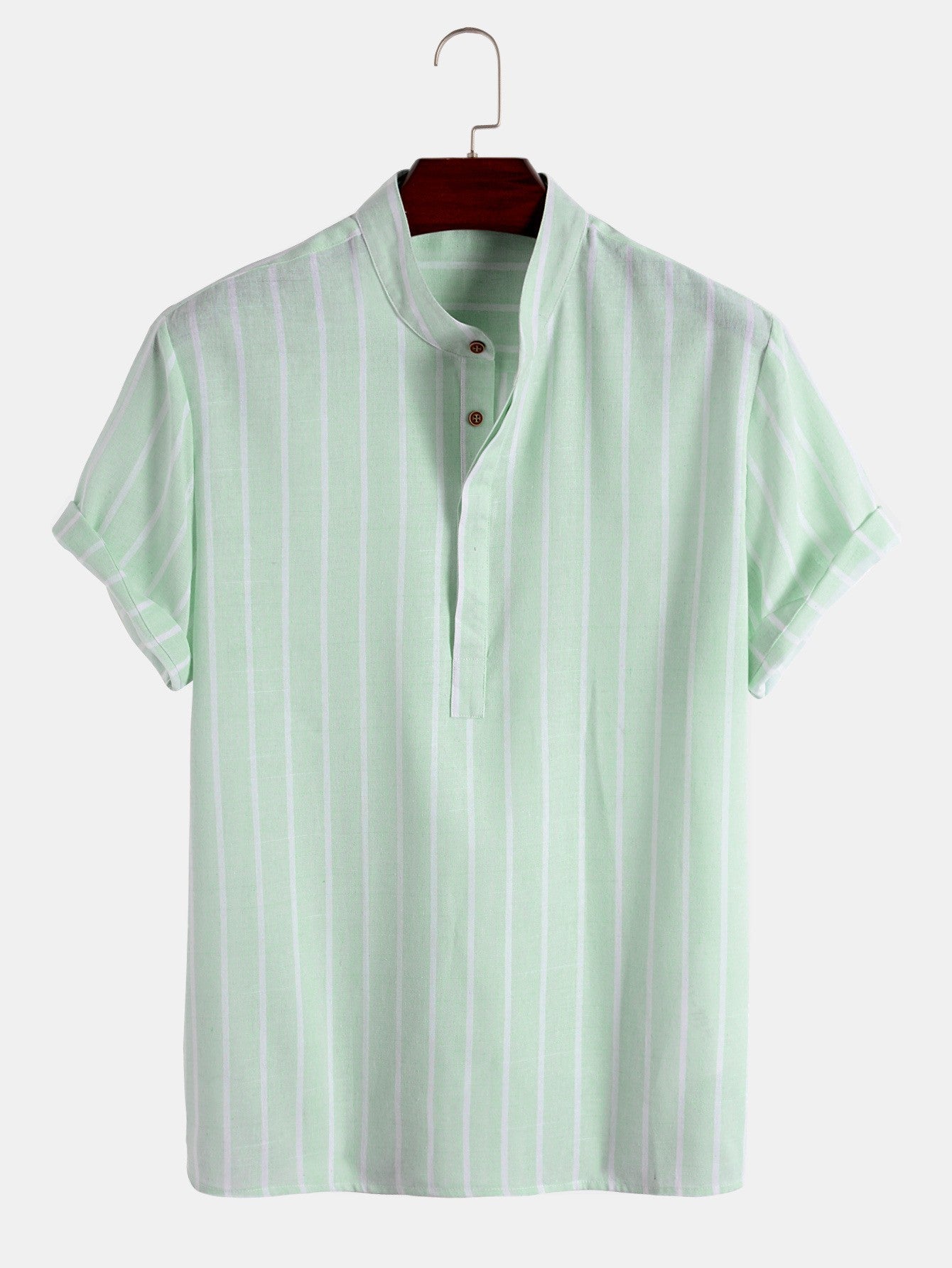 Summer Men Short-sleeved Shirt