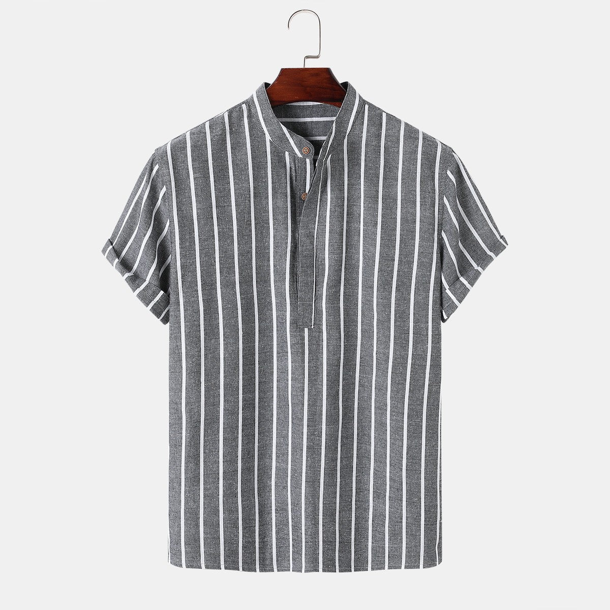 Summer Men Short-sleeved Shirt