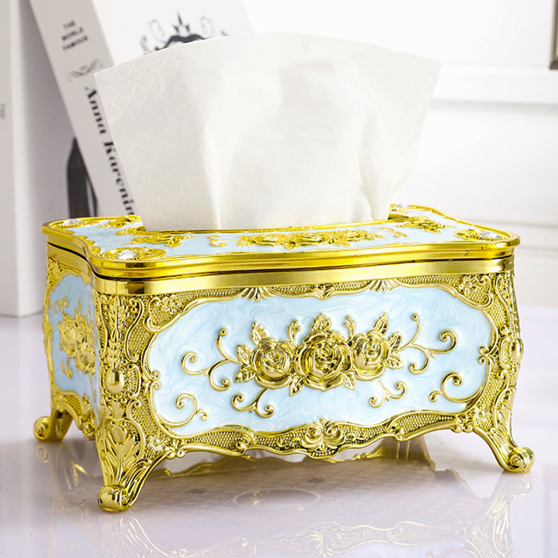 European-Style Luxury Tissue Box Universal Holder