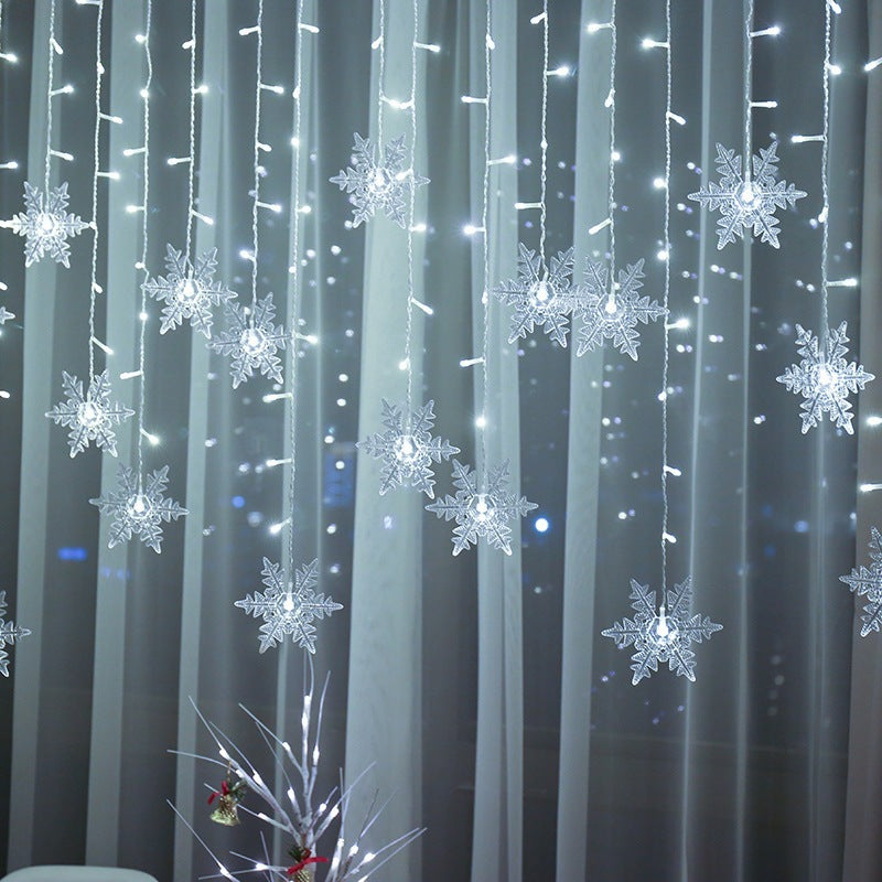 Led Snowflake Curtain Light/