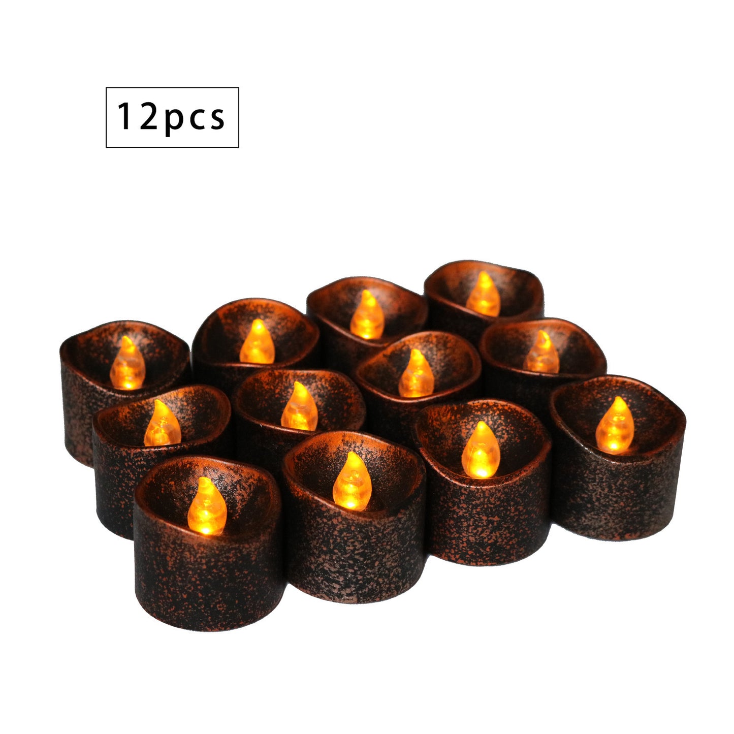 Horror Atmosphere Home Decoration Simulation Plastic LED Candle Light