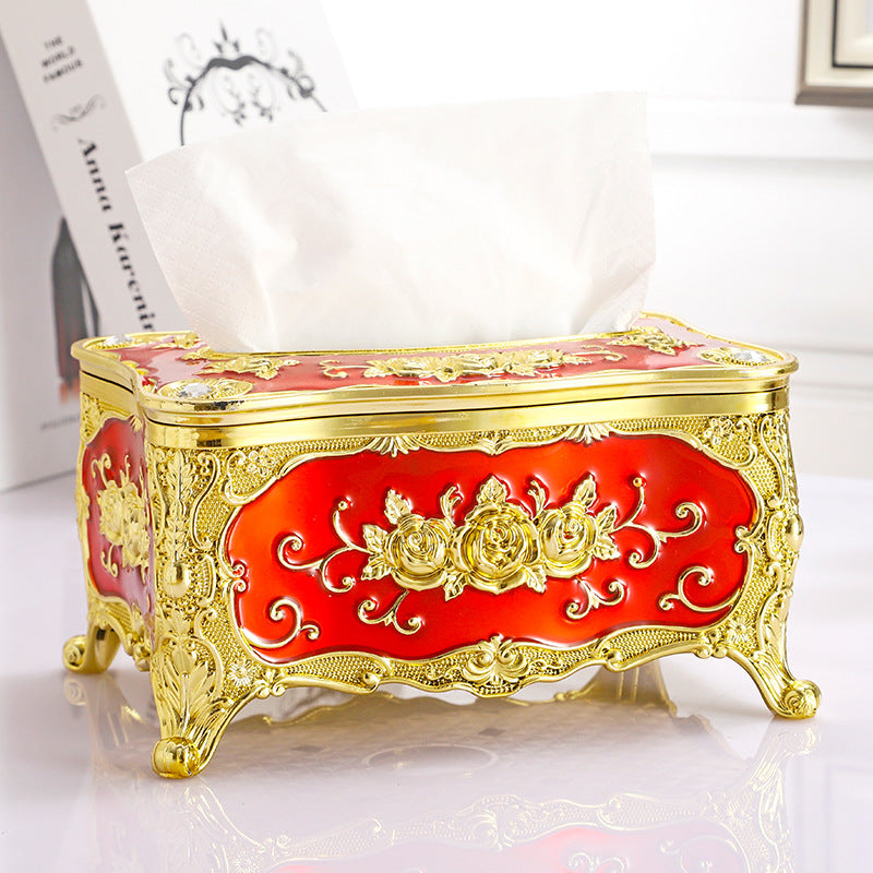 European-Style Luxury Tissue Box Universal Holder