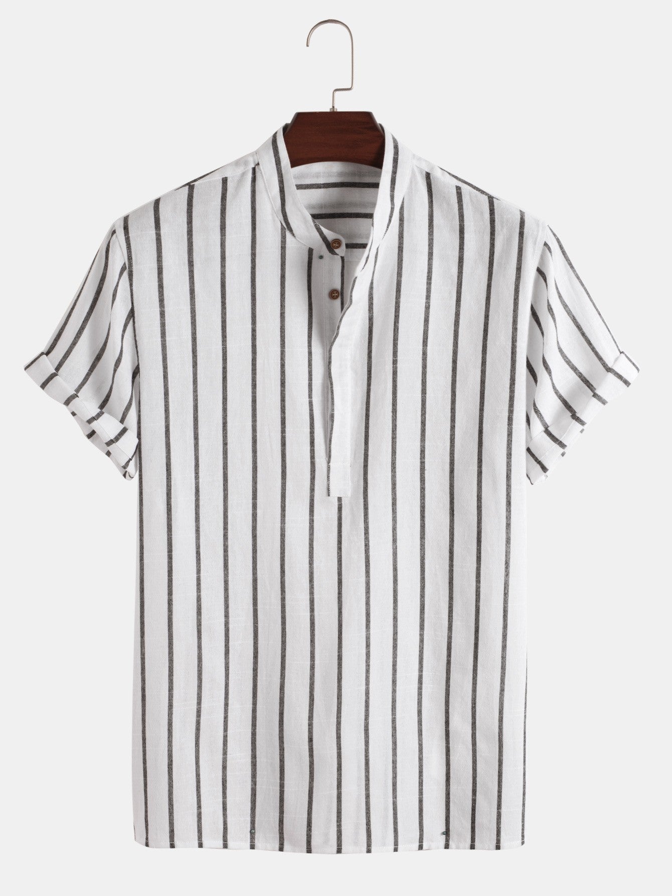 Summer Men Short-sleeved Shirt