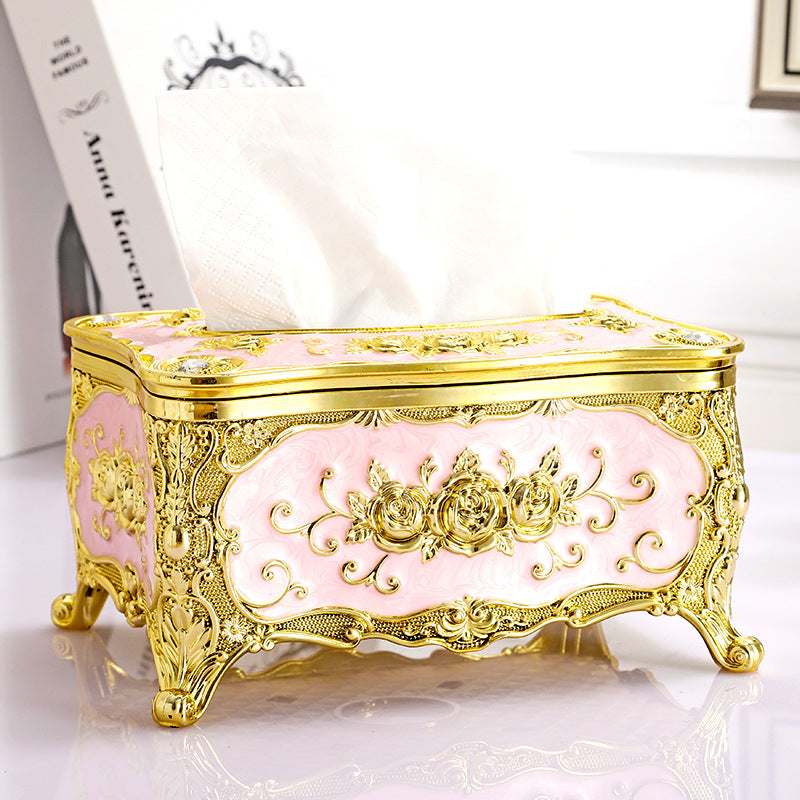 European-Style Luxury Tissue Box Universal Holder